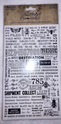 Tim Holtz Idea-Ology Items YOU CHOOSE FROM MANY Mixed Media, Holiday Themed