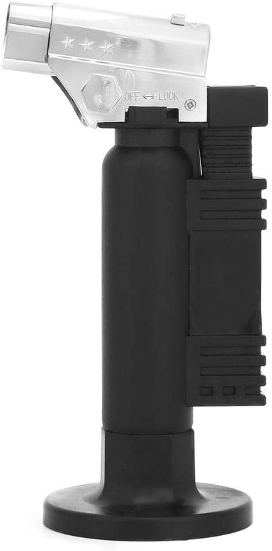 Flame Butane Gas Burner Torch, 6.3 Inch Ignition Soldering Welder 1300℃/2500℉Lab