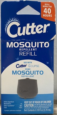 Cutter Mosquito Repellent 40-Hour Refill Use w/ Cutter Eclipse Zone Mosquito - 1