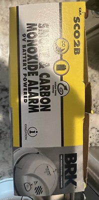 First Alert BRK SC02B Carbon Monoxide & Smoke Alarm