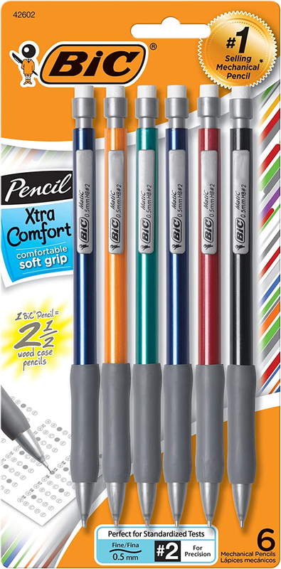 Xtra Comfort, 0.5 Mm, Assorted Barrel (mpfgp61), 6 Count