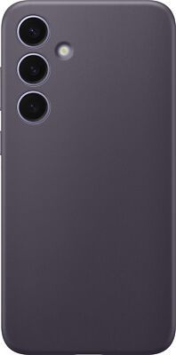 Samsung - Galaxy S24+ Vegan Leather Case - Dark Violet