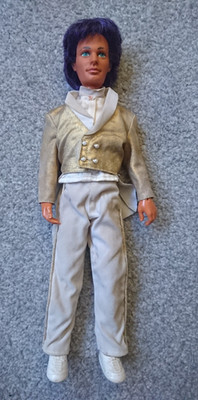 Rio Glitter & Gold Doll Jem And The Holograms Hasbro 1986 + trainers vintage boy