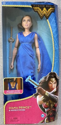 Wonder Woman Hidden Sword movie doll Diana Prince NRFB 2016