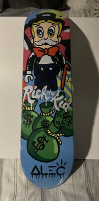 Alec Monopoly DGK Skateboard NEW SOLD OUT