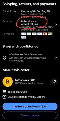 Item photo(s) from verified buyer