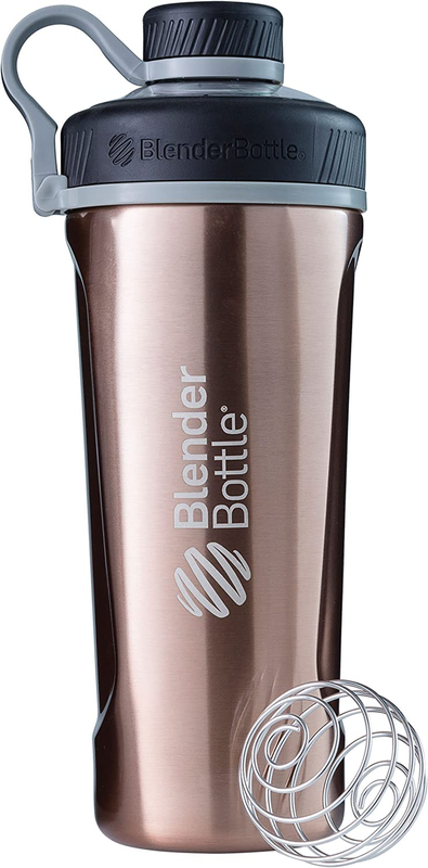 Blenderbottle Radian Shaker Cup Insulated Stainless Steel Water Bottle with Wire
