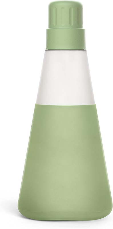 Dispenser for  20Oz Lime Green Glass Soap Bottle Refillable