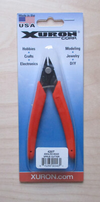 Angled Nose Sprue Cutter Hobby Tool Xuron 90043