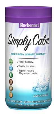 Bluebonnet Simply Calm Powder Неароматизированный порошок 1 фунт