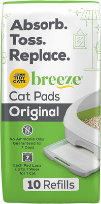 Purina  Breeze Litter System Cat Pad Refills 10Ct. Pack  Cat Litter Pads - 10 Ct