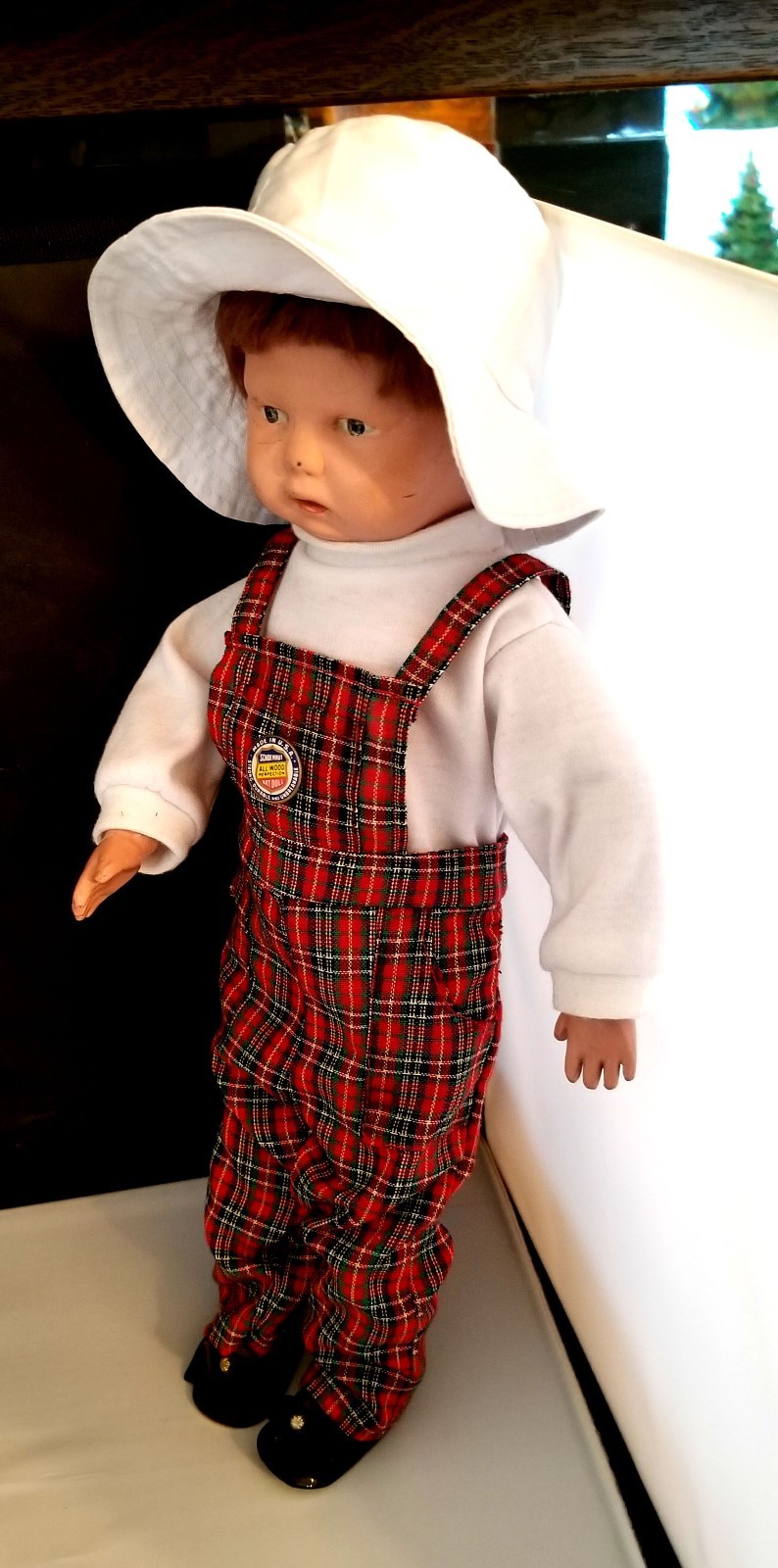 17 INCH SCHOENHUT WOODEN DOLL