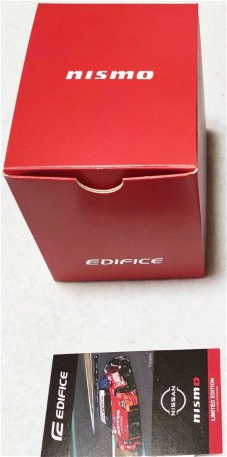 Pre-owned Casio Edifice Nissan Nismo My23 Edition Ecb-2000nis-1ajr Wrist Watch