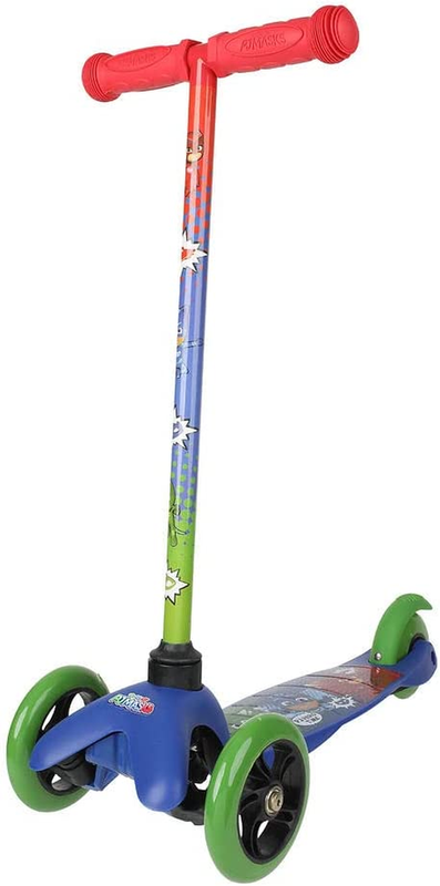 PJ Mask Tilt and Turn Light Up 3 Wheels Scooter Kids New Toy Gift