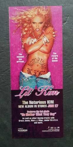 Lil'Kim The Notorious KIM フルグラフィックシャツ Lil´Kim The Notorious KIM フルグラフィックシャツ