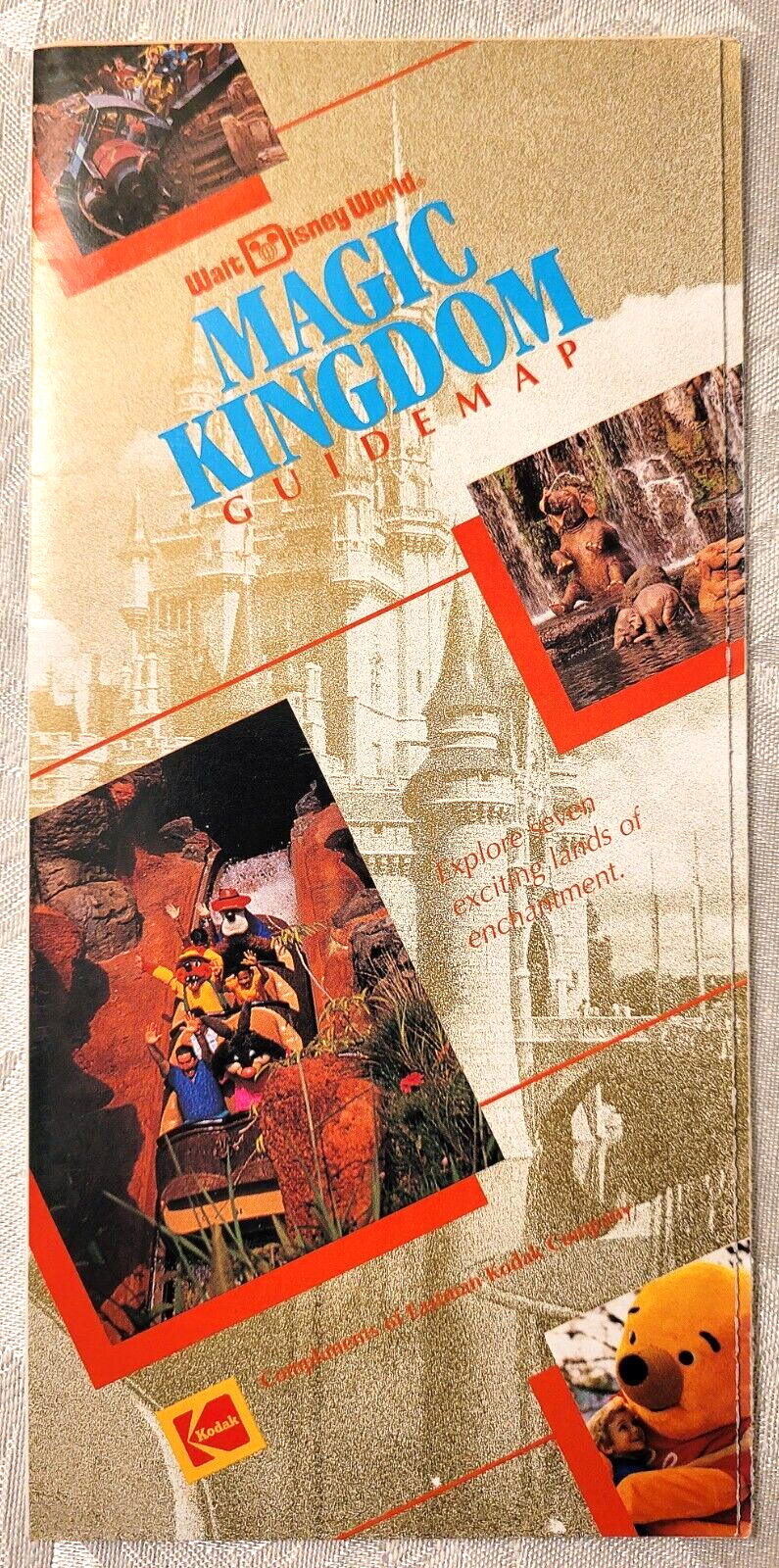 ディズニーワールド　パンフレットセット　2009年 DISNEY Guidemap Brochure Magic Kingdom Park Information