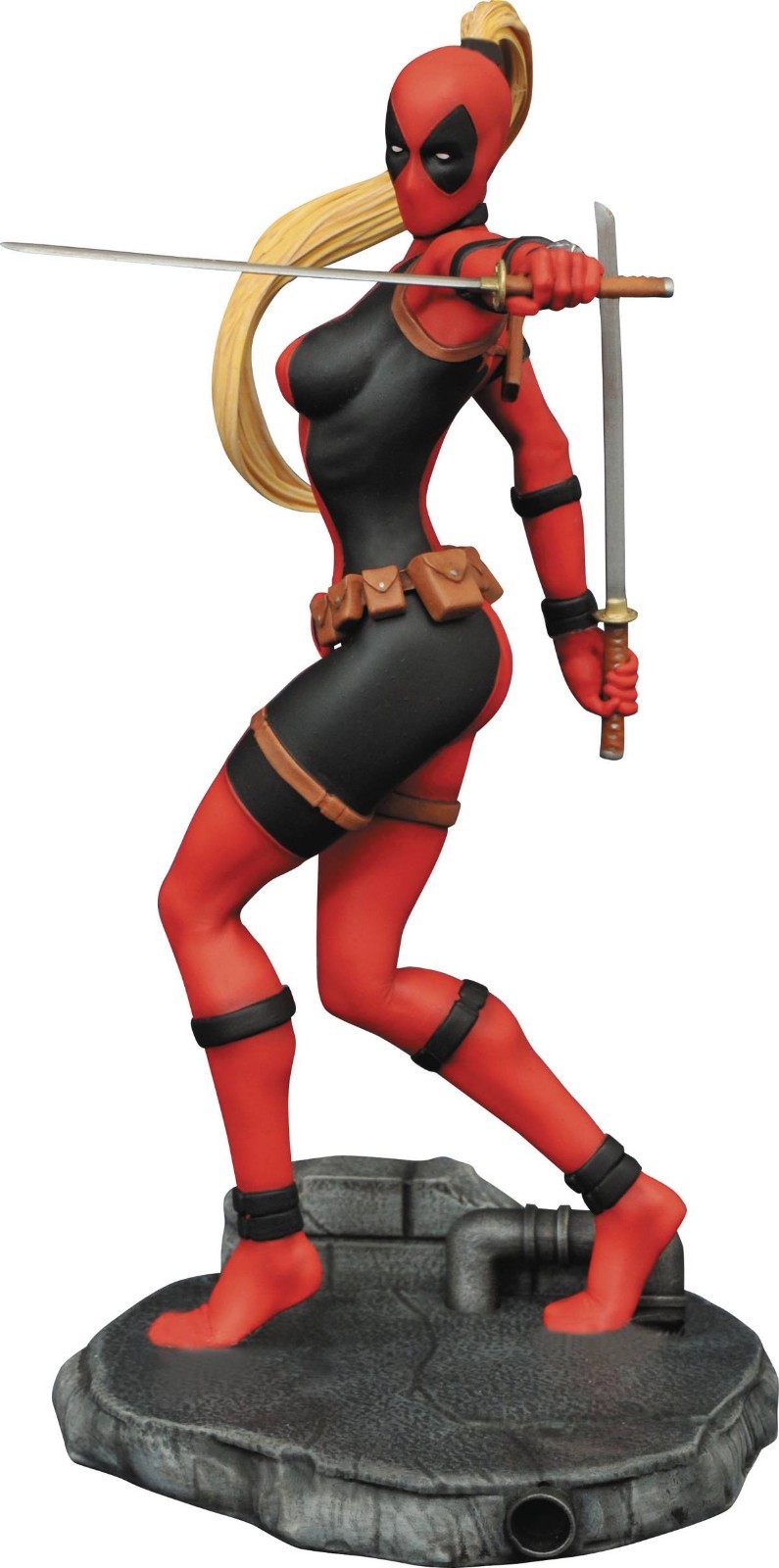 Lady Deadpool Figure Diamond Gallery Marvel Femme Fatales 1/8 Scale Statue NEW