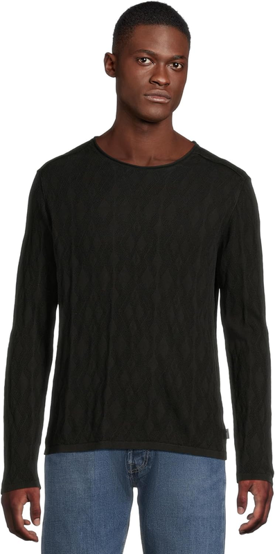 John Varvatos Mens Brycen Crew