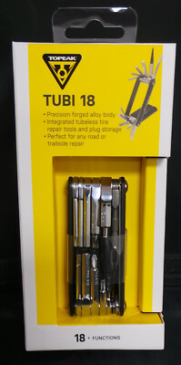 Topeak Tubi 18 Multi Tool - Black BRAND NEW