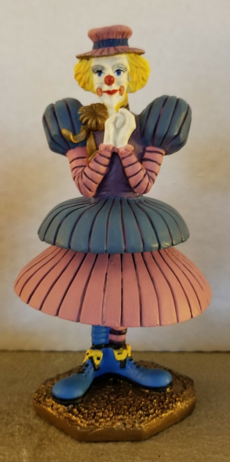 Lot of 6 Princeton Gallery Clown Figurines