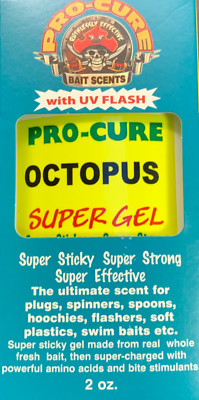 Pro Cure 2 oz. Scented Fishing Super Gel Fish Boat Bait Attractant...Pick Scent