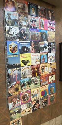 Vinilos Vinyls Vicente Fernandez Pedro Infante Antonio Aguilar ~58 pcs READ