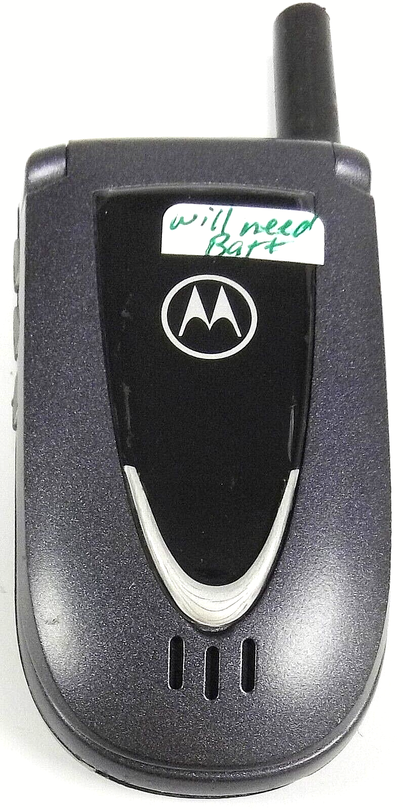 Motorola V66 - Blue and Silver ( T-Mobile ) Rare Flip Cell