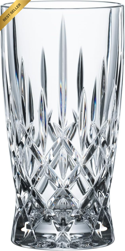 Noblesse Softdrink Glass, Clear – Elegant Crystal Drinkware for Cocktails, Juice