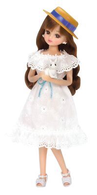 Licca-chan Doll LD-07 Nyan Pet Sitter Set With Chihuahua, Brush, And Carry Bag, Japanese Fashion Doll