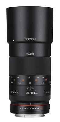 Rokinon 100mm F2.8 Full Frame Macro Lens (Fujifilm X)