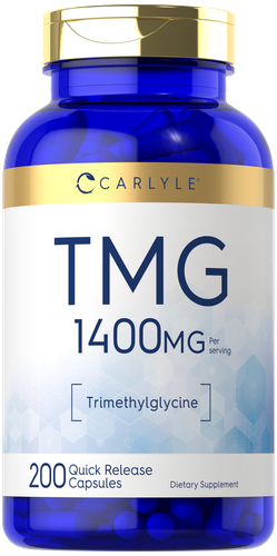 Добавка ТМГ 1400 мг | 200 капсул | Триметилглицин | Без ГМО | от Карлайла