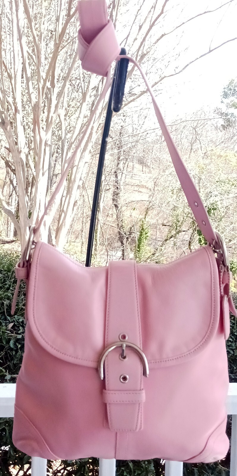 Coach Vintage Soho Y2K 9480 Pink Leather Shoulder Bag | eBay