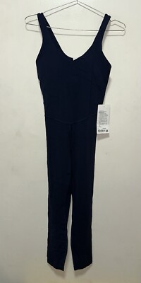 NWT Lululemon Align Bodysuit 25 Size 6 TRNV True Navy