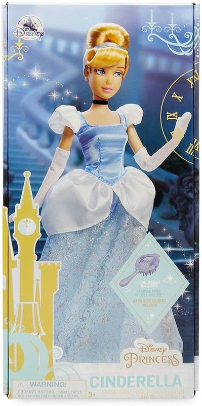Store Official Princess Cinderella Classic Doll for Kids, 11 &frac12; Inches, Includes