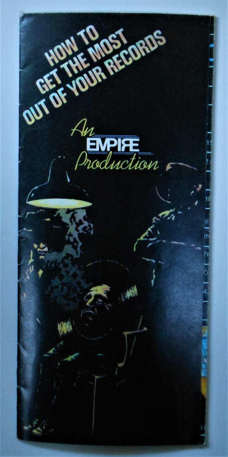 イタリアンプログレシッブ総合ガイド(1967-1979) ORIGINAL** Empire Cartridge/Stylus Product Catalog - 1970s
