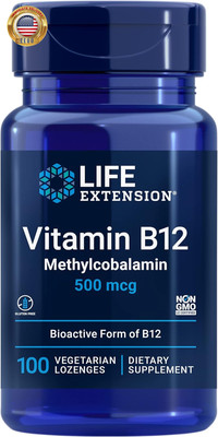 Vitamin B12 Methylcobalamin 500Mcg - Vitamin B12 Supplement for General Energy a