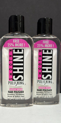 Smooth 'N Shine Polishing Instant Repair Hair Polisher - 2 Pack / 5 fl oz Each