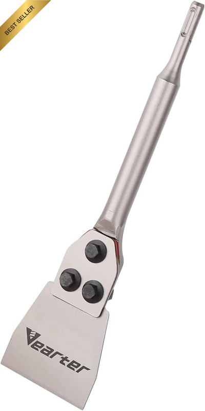75X300Mm SDS plus Floor Scraper, Concrete Chisel Tile Removal Tool