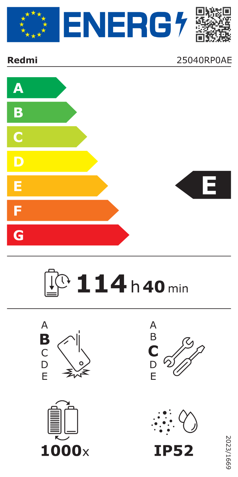 Energieklasse:E