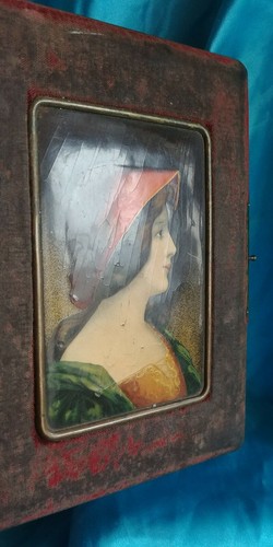 Renaissance Fair Victorian Era Picture Frame Family Bible? Journal? Book Cover