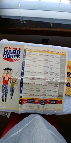 BRAND NEW TONY HORTON 22 MINUTE HARD CORPS DVD WORKOUTS W/ 2. BONUS WORKOUTS