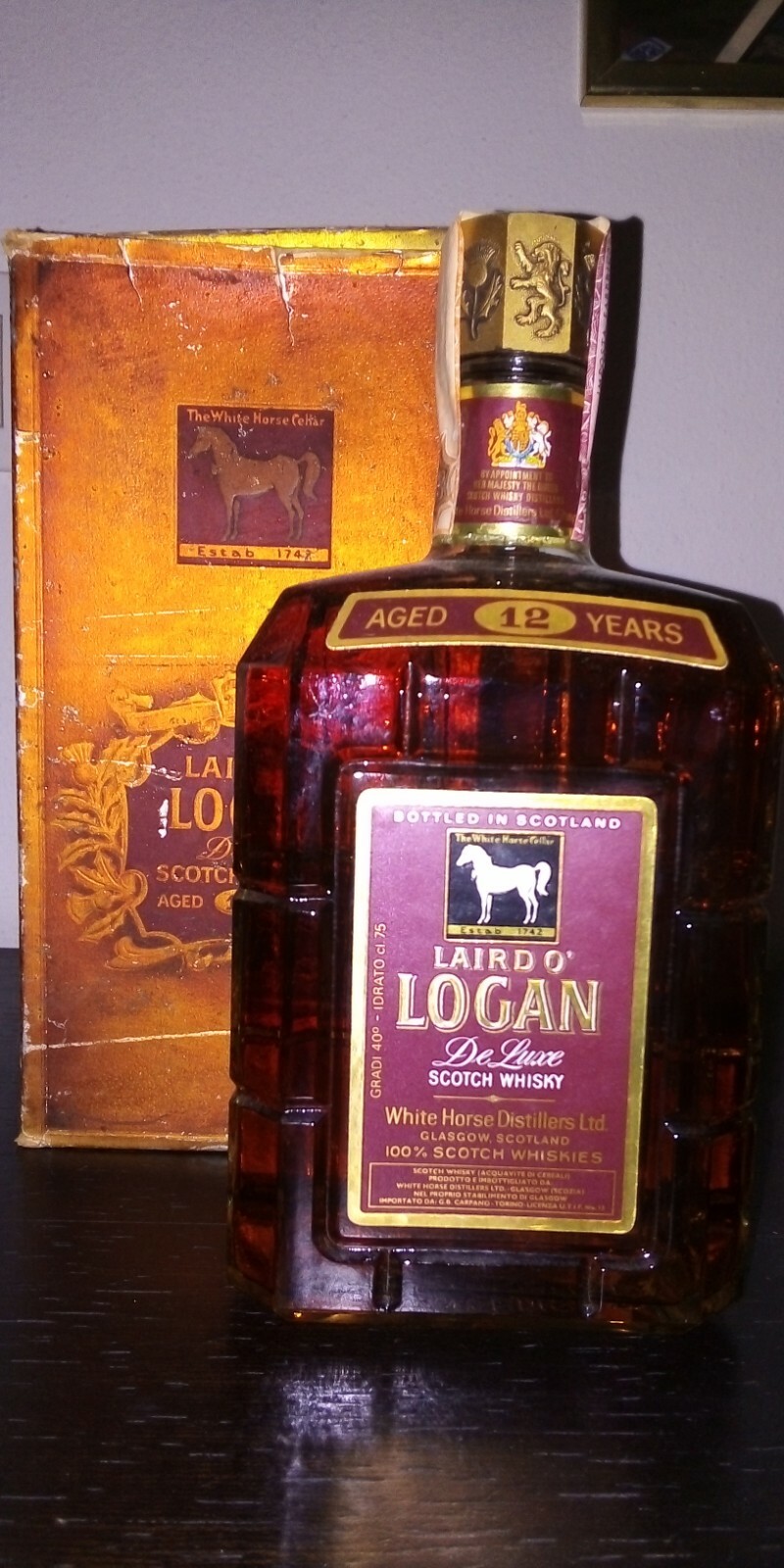 LAIRD O' LOGAN De Luxe Scotch Whisky (12 YO) | eBay LAIRD O' LOGAN De Luxe Scotch Whisky (12 YO) | eBay