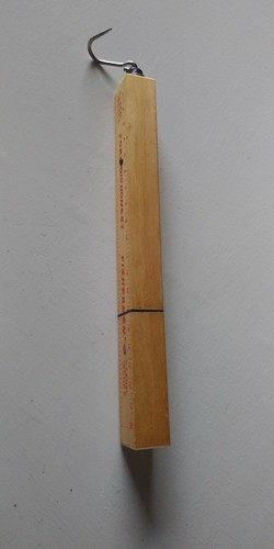 Vintage Novelty Fishermen Knife Honest - Dishonest Sides Stainless Blade Japan