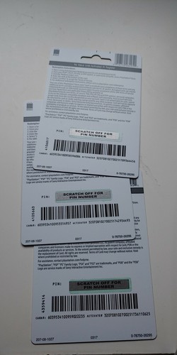 Sony Playstation Network $25 USD Card - PSN 25 Dollar - PS4 PS3 PSP USA Only