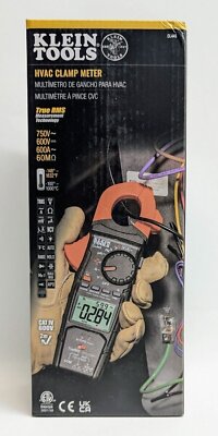 Klein Tools CL445 True RMS Auto-Ranging HVAC Clamp Meter