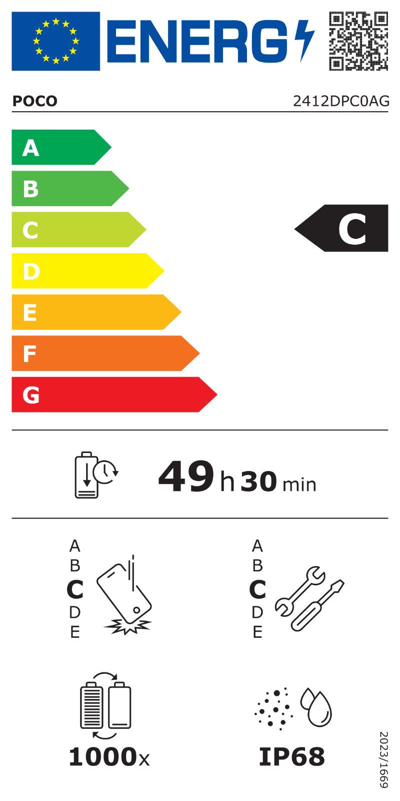 Clasificación energética:C