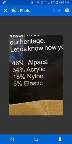 Peruvian Alpaca Unisex Winter Socks New Size Large