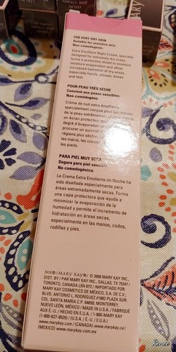 Mary Kay Extra Emollient night Cream 2.1oz