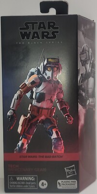 Star Wars The Black Series The Bad Batch Tech (Mercenary Gear) 6'' Figure