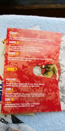 BRAND NEW TONY HORTON 22 MINUTE HARD CORPS DVD WORKOUTS W/ 2. BONUS WORKOUTS